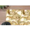 Vloeibaar - Druppels - Goud muismat rubber klein 262 -closeup