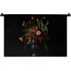 Bloemen - Bessen - Klassiek Wandkleed katoen klein -zz3d