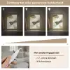 Japandi - Abstract - Groen Light Box met kabel (Tafellamp) klein -USP_dimbaarNL
