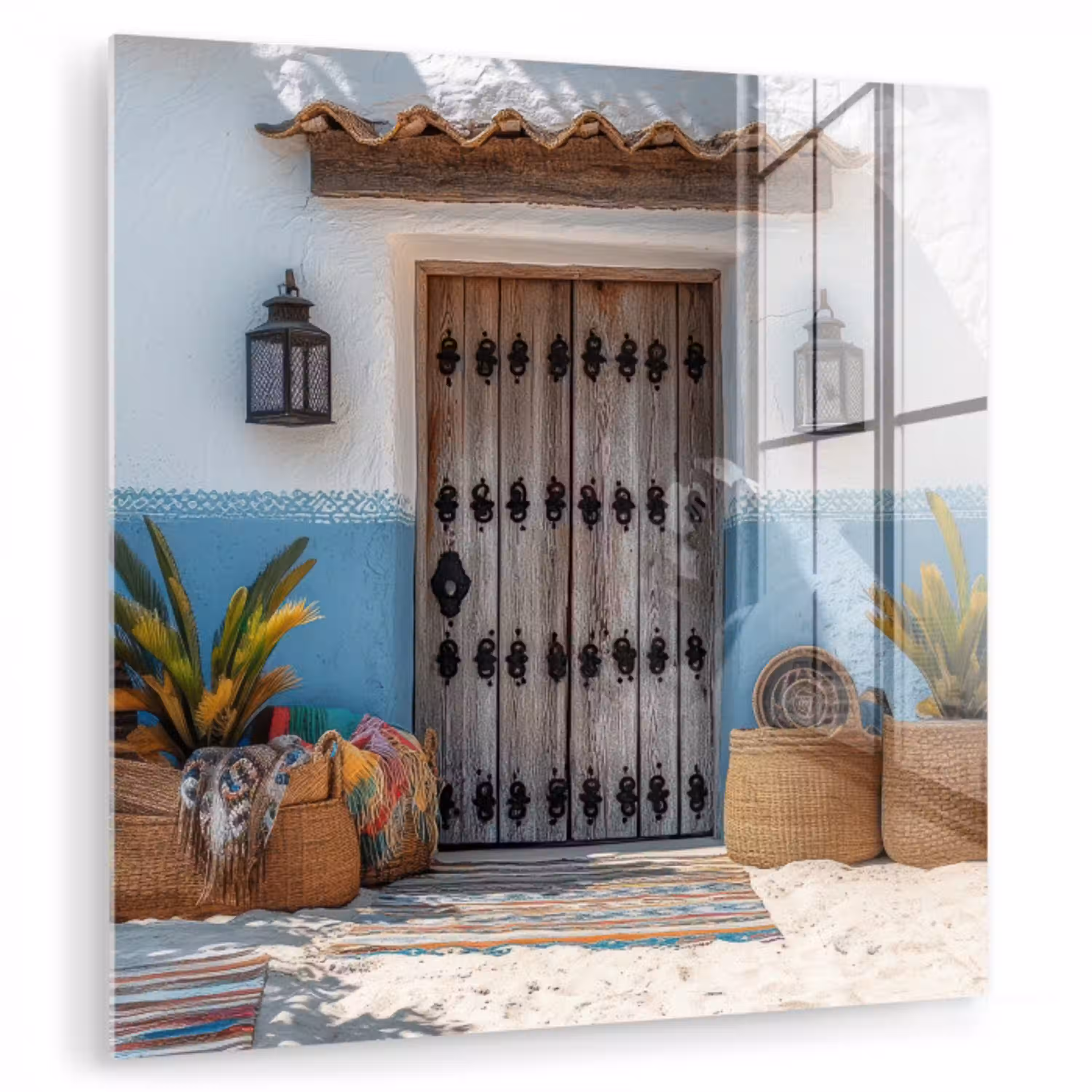 Deur - Manden - Planten plexiglas 5mm klein -zzzproduct_nieuw