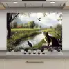 Kat - Beekje - Weide keuken achterwand spatscherm klein -3d_website
