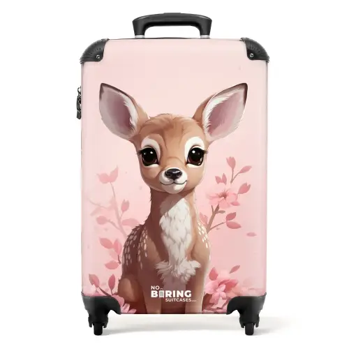 Hedwig hertje Koffer - NBS - Handbagage middel -productfoto_recht