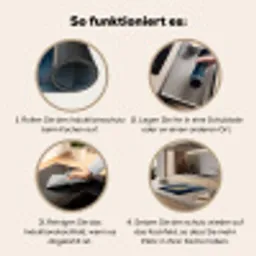 Levensboom - Nacht - Donker - Blauw Inductie beschermer vinyl 3mm middel -tsfeer9_DE