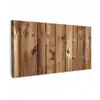 Hout - Planken - Bruin Tuinposter op houten frame 2 cm dik xxl -3d