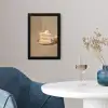 Vanilletaart - Cake - Romig fotolijst zwart zonder passe partout klein -sfeer4