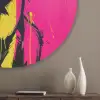 Kat - Art - Zonnebril - Roze Akoestische PET Vilt - Rond klein -sfeer5_closeup