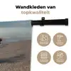 Glazenfles - Post - Zee - Zand Wandkleed katoen klein -sfeer2