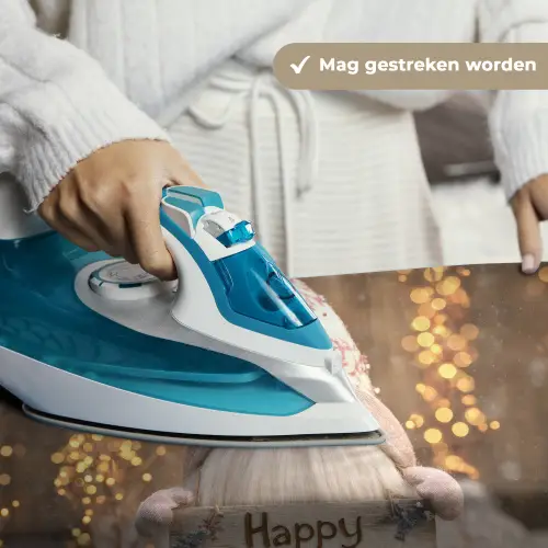 Kerst - Gnome - Bord - Kleurrijk Wandkleed katoen klein -sfeer9