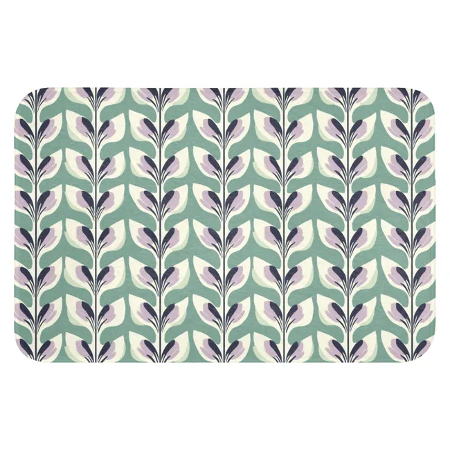 WC Mat - Retro - Modern - Groen