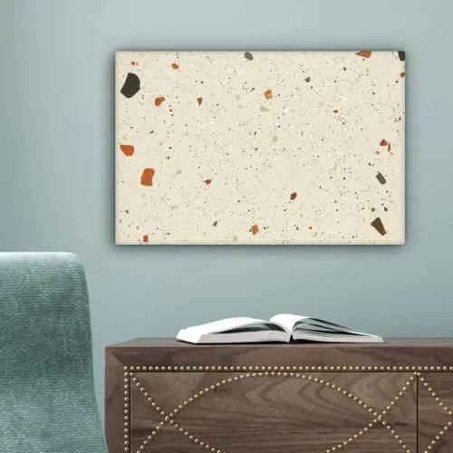 Terrazzo - Decoratie - Tegels - Patronen canvas 2cm klein -sfeer4
