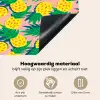 Ananas - Geel - Groen - Tropisch Inductie beschemer met haakjes klein 777 -ky-onderkant-nl