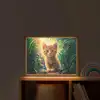 Kat - Huisdier - Natuur Light Box met batterij (Wandlamp kind) middel -sfeer1_kind