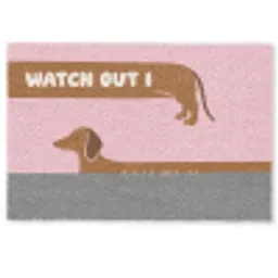 Quote - Pink - Dog Deurmat klein -zkaufland3d