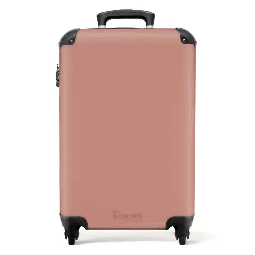 Nude - Terracotta NBS - Handbagage koffer - Kinderen Unisex middel -productfoto_recht