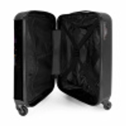 Basketbal met graffiti NBS - Handbagage koffer - Unisex middel -binnenkant
