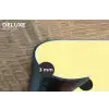 Kuiken - Vrolijk - Geel - Minimalistisch Placemat vinyl groot -closeup