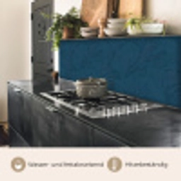 Abstract - Patroon - Donkerblauw - Elegant keuken achterwand 2 middel 871 -usp_DE