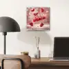 Aardbei - Taart- Eten - Roze plexiglas 5mm klein -sfeer6