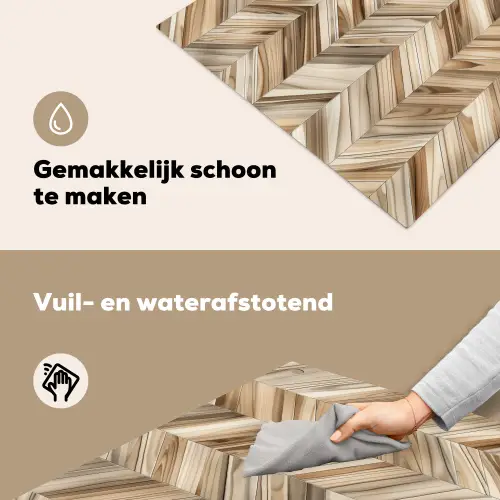 Zonnestraal in Hout Inductie beschemer met haakjes middel -ky-schoon-nl