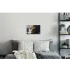 De storm op het meer van Galilea - Rembrandt van Rijn Muursticker klein -slaapkamer