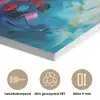 Boom - Levensboom - Kleurrijk - Abstract PET vilt klein -closeup_NL