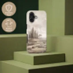 Vallei - Tuin - Natuur - Groen Toughcase MagSafe Apple iPhone 17 klein -USP_PrintM_DE