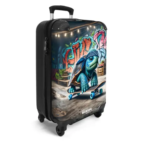 Skater schildpad Koffer - NBS - Handbagage middel -productfoto_3d