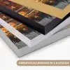 Kerstsfeer - Stadsplein - Kleurrijk Textielframe zwart klein -USP_kleurenNL