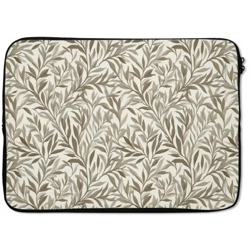 Takken - Botanisch - Taupe laptophoes neopreen klein 279 -zkaufland3dotto