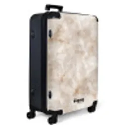 Marmer - Patroon - Klassiek NBS - Large koffer - Volwassenen Unisex groot -product1