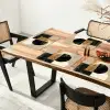 Harmonie in Vier Delen Placemat vinyl groot -zzsfeer4_Kitchenyeah-website