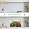 Stilleven - Kruiden - Specerijen - Fruit - Kleurrijk keuken achterwand spatscherm klein -voor_na_FR