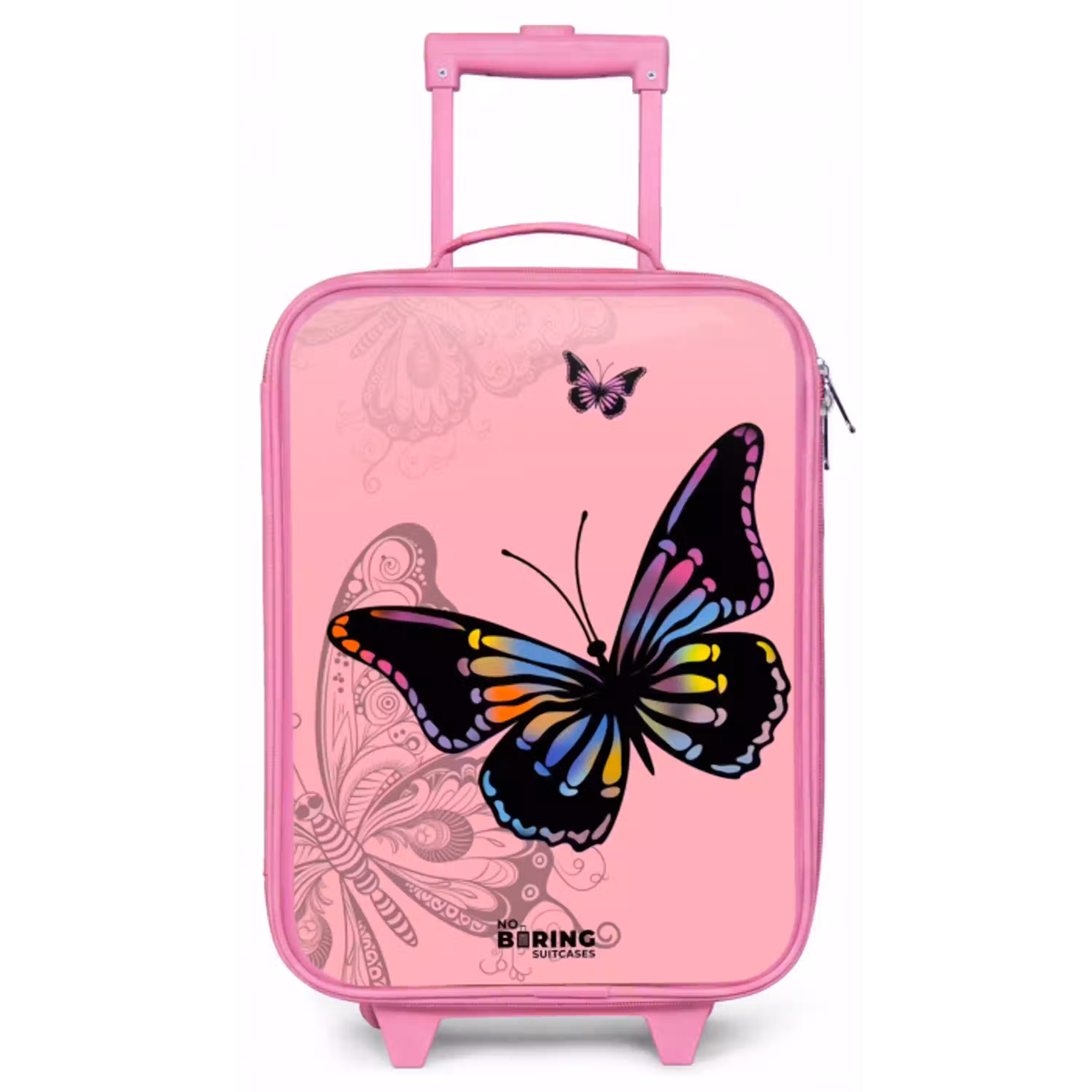 Bubblegum butterfly Kinderkoffer - Roze klein -zz3dotto