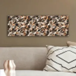 Camouflage - Patroon - Beige - Bruin canvas 2cm klein 828 -sfeer3