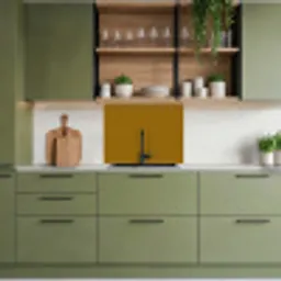 Goud - Luxe - Interieur keuken achterwand 2 middel 865 -sfeer3
