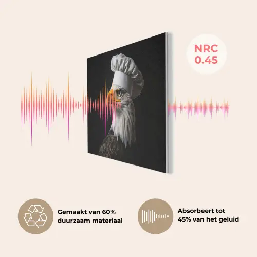 Arend -Amerika - Koksmuts - Vogel - Stoer PET vilt klein -USP_NL