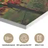 Wijngaard - Druiven - Zonsondergang PET vilt klein -closeup_NL