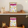 Smileys - Pictogrammen - Kleurrijk Light Box met kabel (Kinderlampje) klein -sfeer3_kind