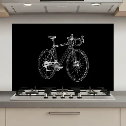 Lijnen - Illustratie - Wit keuken achterwand spatscherm klein -3d_website