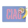 Ciao - Roze - Blauw - Golvend Placemat vinyl groot -zzzproduct_Kitchenyeah-website