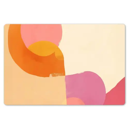 Vormen - Abstract - Kleurrijk Placemat vinyl groot -zzsfeer1_Kitchenyeah-website
