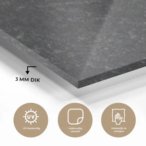 Beton - Grijs - Textuur - Retro - Industrieel plexiglas 5mm klein -sfeer2