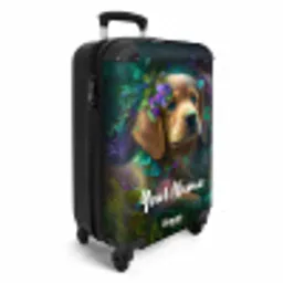Polly Pup NBS - Handbagage koffer - Kinderen Unisex middel -productfoto_3d