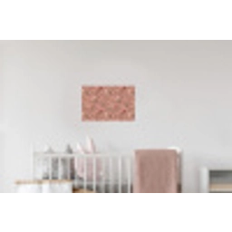 Botanisch - Bloemen - Roze Muursticker klein 286 -kinderkamer