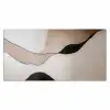 Contourlijnen - Abstracte landschap Muismat XXL klein -3d_leeg