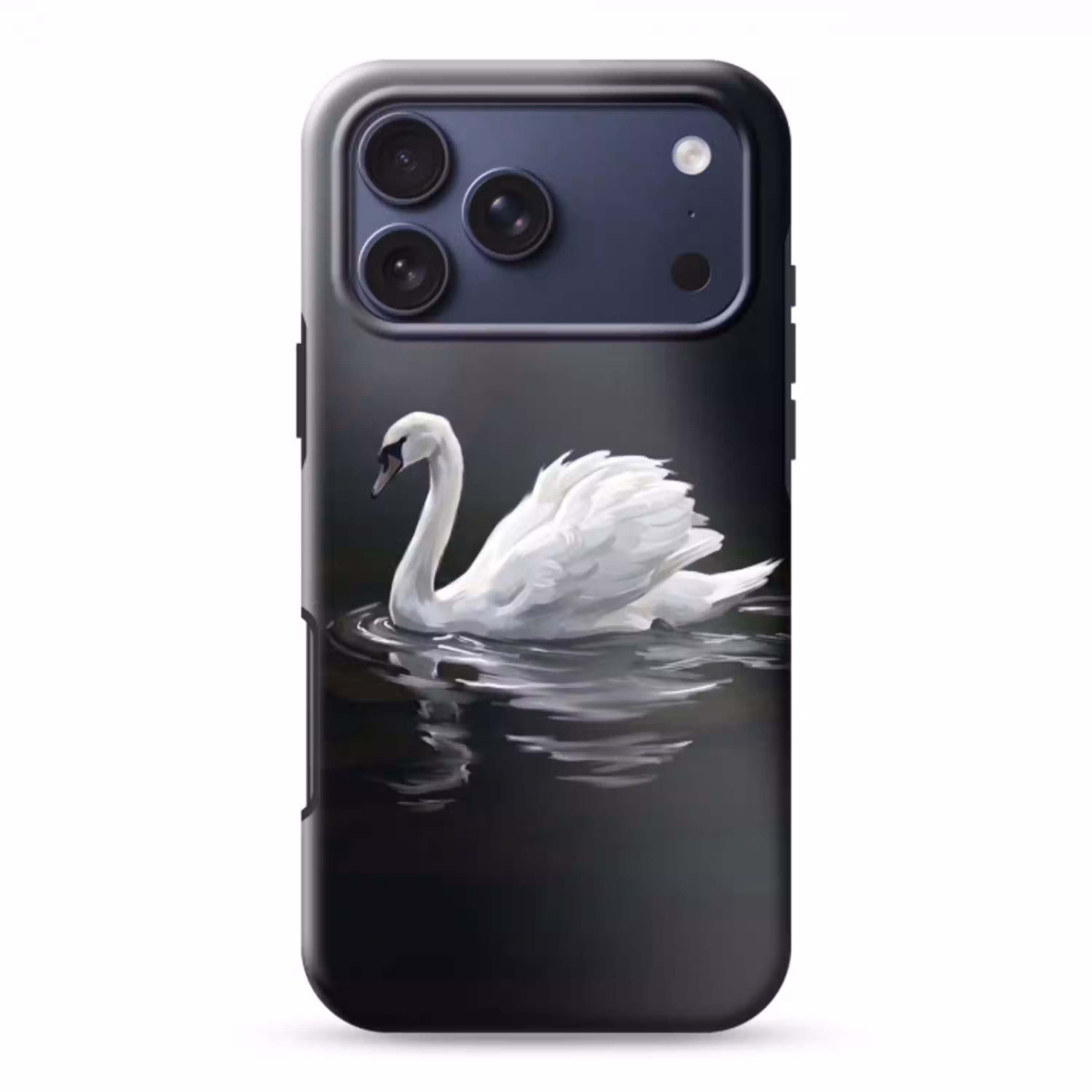 Zwaan - Water - Natuur - Realistisch - Wit Toughcase MagSafe Apple iPhone 17 Pro Max klein -3d