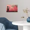 Graffiti - Meisje - Roze - Street art - Roos - Banksy poster papier klein -sfeer3