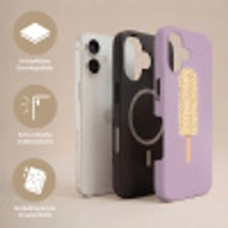 Beige - Ijsje - Spikkels Toughcase MagSafe Apple iPhone 17 klein -USP_Lagen_DE
