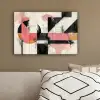 Roze - Abstract - Aesthetic - Modern - Vormen canvas 2cm klein -sfeer3