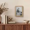 Vrouw - Masker - Wijn - Sigaret Light Box met kabel (Tafellamp) klein -sfeer2